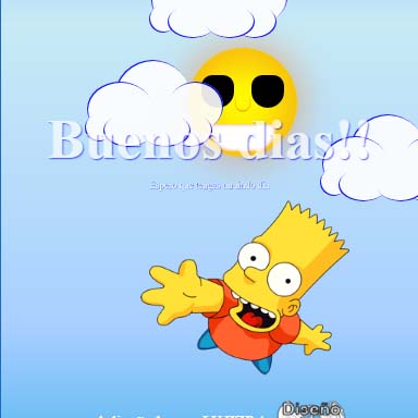 postal buenos dias